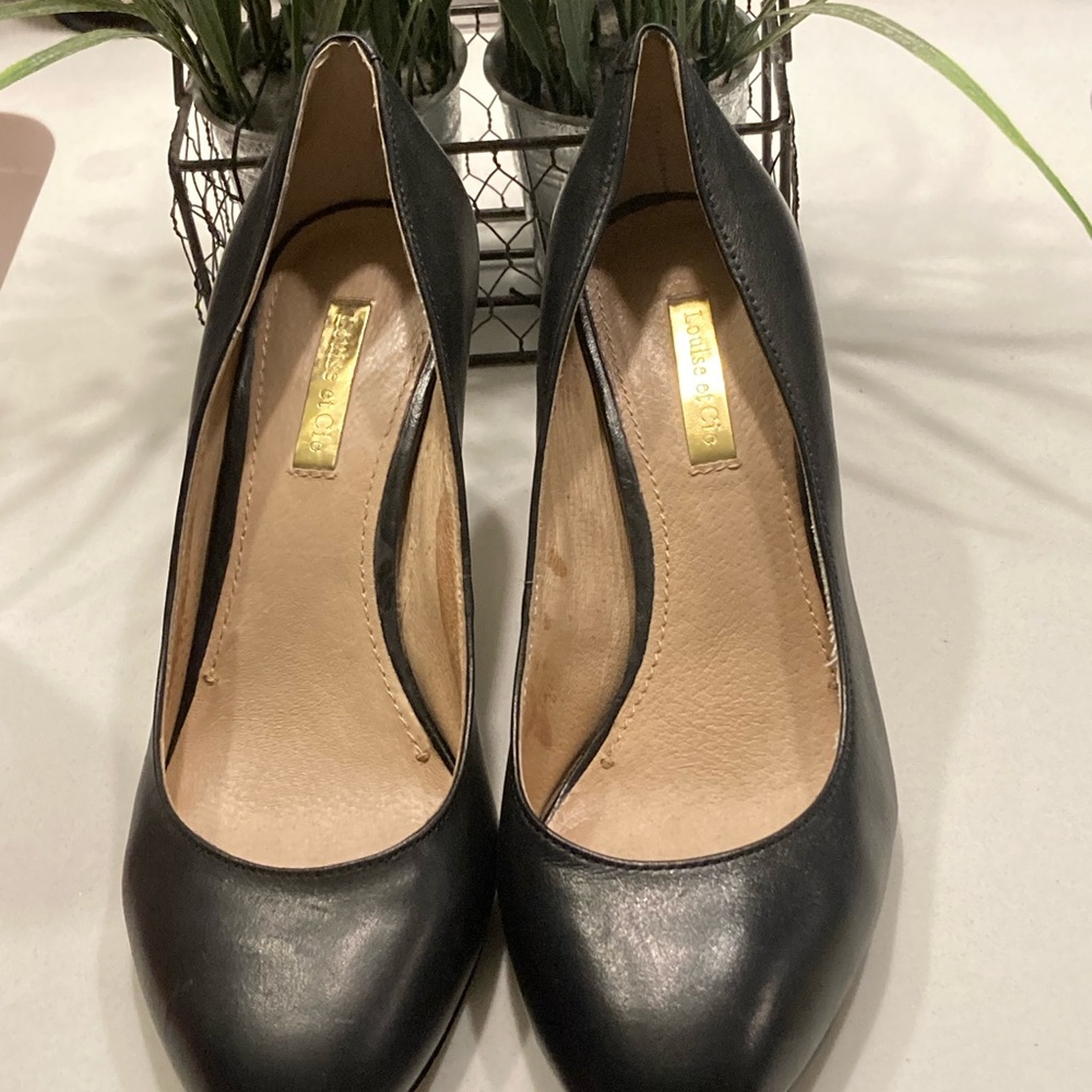 Louise et Cie Black Heels